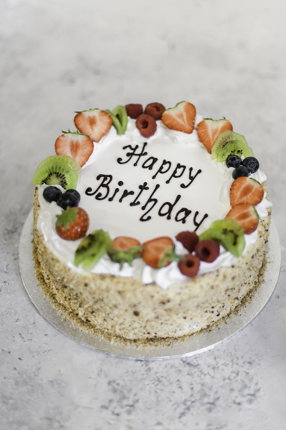 Italian Sponge Cake With Cream Filling