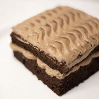 Chocolate Cake with Nutella Slices