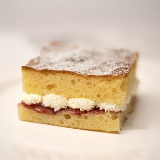Gluten Free Fresh Cream and Jam Slices